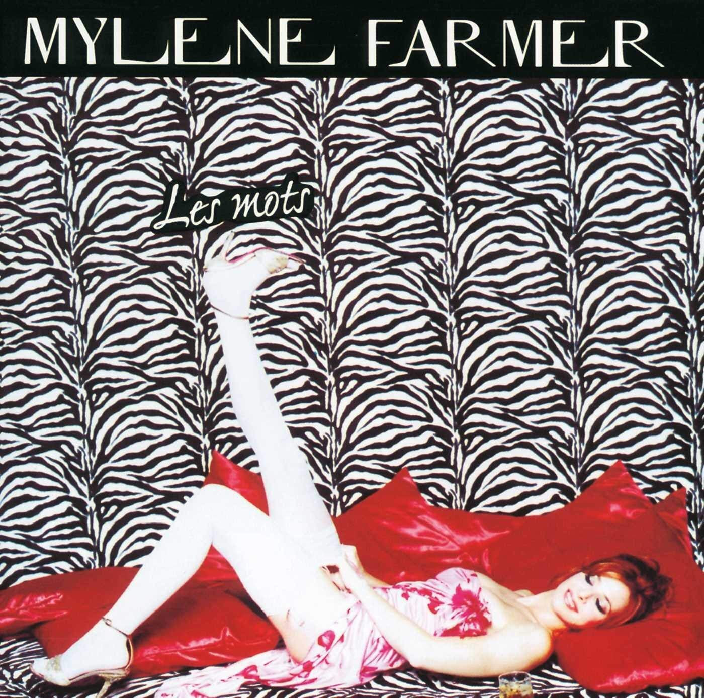 Mylène Farmer - Pochette album Les mots