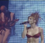 Mylène Farmer - Tenue du Tour 1996 créée par Paco Rabanne