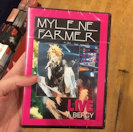 Mylène Farmer Live à Bercy DVD Réédition Rose 2017