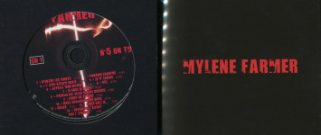 Mylène Farmer Livret Album N°5 on Tour - Livre Disque