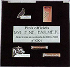 Mylène Farmer Merchandising L'autre Coffret Pin's N°2