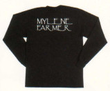 Mylène Farmer - Merchandising Dance Remixes - T-Shirt Dance Remixes Manches Longues - Verso