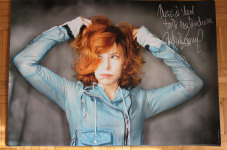 Mylène Farmer Merchandising Timeless 2013 Poster dédicacé