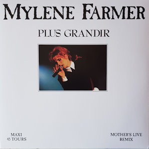 Mylène Farmer Plus Grandir Live Maxi 45 Tours Réédition 2018