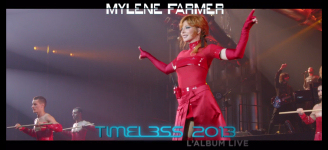 Mylène Farmer Publicité album live Timeless 2013