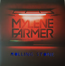 Mylène Farmer & Rolling Stone Maxi Vinyle bleu