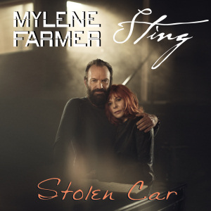 Mylène Farmer et Sting - Photo de Bruno Aveilan en 2015 pour le single Stolen Car
