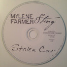 Mylène Farmer et Sting - Stolen Car - CD Promo