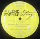 Mylène Farmer et Sting - Stolen Car - Maxi 45 Tours Remixes 2 - Label