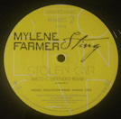 Mylène Farmer et Sting - Stolen Car - Maxi 45 Tours Remixes 2 - Label