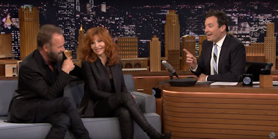 Sting Mylène Farmer Jimmy Fallon - The Tonight Show