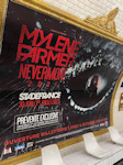 Affichage Mylène Farmer Nevermore 2023 Métro Paris