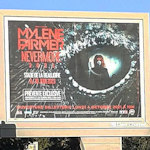 Affichage Mylène Farmer Nevermore 2023 Nantes