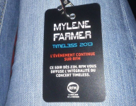 Pass Mylène Farmer Timeless 2013 RFM