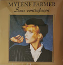 Mylène Farmer - Sans contrefaçon - 45 Tours Bleu 2020