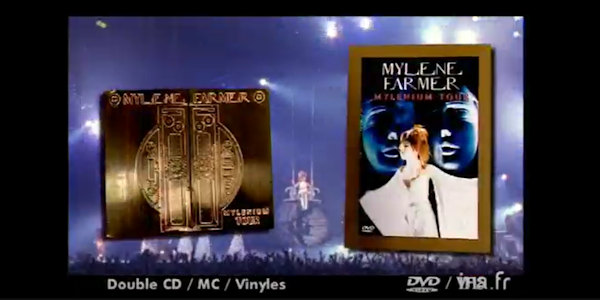 Publicité album et vidéo Mylenium Tour - Spot de 20 secondes