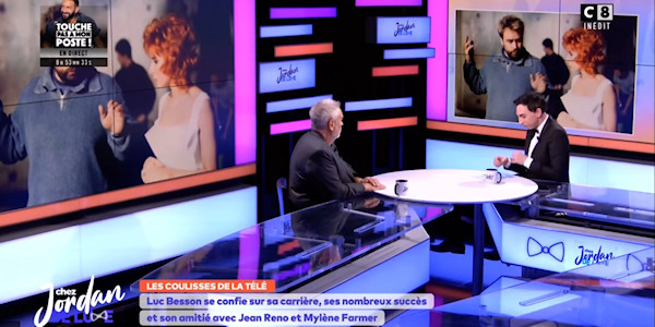 Luc Besson se confie sur son amitié avec Mylène Farmer 