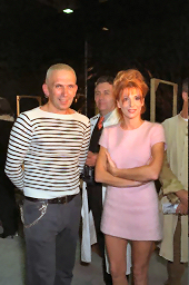 Jean-Paul Gaultier et Mylène Farmer Photo: Stéphane Cardinale