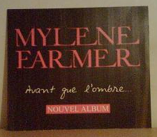 Mylène Farmer Avant que l'ombre... PLV