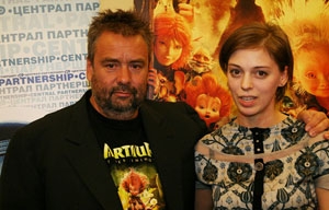 Luc Besson et Nelly Uvarova