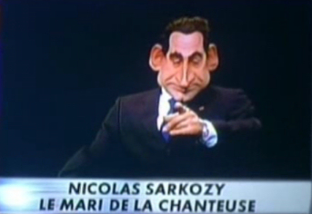 Les Guignols de l'info marionnette Nicolas Sarkozy