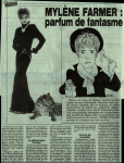 Mylène Farmer Presse Le Hérisson 1991