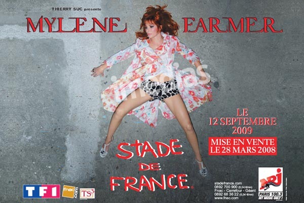 Mylène Farmer Affiche Stade de France 2009