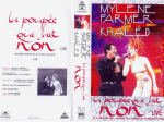 Mylène Farmer en duo avec Khaled La poupée qui fait non (Live)VHS Promo France