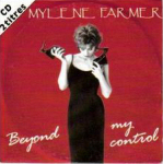 Mylène Farmer Beyond my control CD Single France Pochette recto