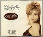 Mylène Farmer California CD Maxi Europe Pochette recto