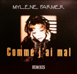 Mylène Farmer Comme j'ai mal Maxi 33 Tours France