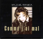 Mylène Farmer Comme j'ai mal CD Promo Digipak France