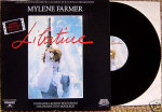 Mylène Farmer Libertine Maxi 45 tours France Bande Originale du Clip Pochette recto