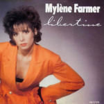 Mylène Farmer Libertine Maxi 45 tours France premier pressage Pochette recto