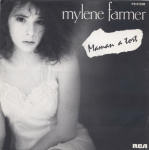 Mylène Farmer Maman a tort 45 Tours France 1er pressage France Pochette recto