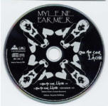 Mylène Farmer Que mon coeur lâche CD Single France 