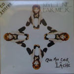 Mylène Farmer Que mon coeur lâche CD Single France Pochette recto