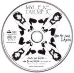 Mylène Farmer Que mon coeur lâche CD Single France 
