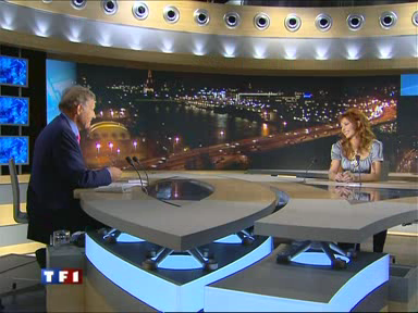 Patrick Poivre d'Arvor et Mylène Farmer Journal de 20 heures TF1 2 décembre 2006