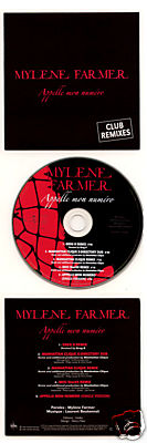 Mylène Farmer Appelle mon numéro CD Promo "Club Remixes"