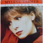 Mylène Farmer Plus Grandir Maxi 45 tours Pochette Recto 