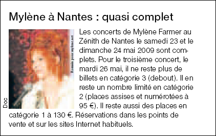 Ouest France 01er juin 2008