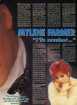 Mylène Farmer Presse - Salut ! 08 mai 1991