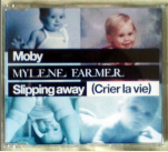 Moby & Mylène Farmer Slipping Away (Crier La Vie) CD Maxi Allemagne 