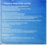 Moby & Mylène Farmer Slipping Away (Crier La Vie) CD Promo France 