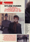 Mylène Farmer Presse - Télé 7 Jours - 01er avril 1991