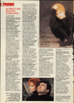 Mylène Farmer - Télé 7 Jours - Programmes du 07 au 13 mars 1992