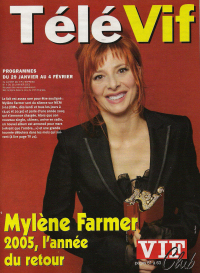 Mylène Farmer Télé Vif Janvier 2005