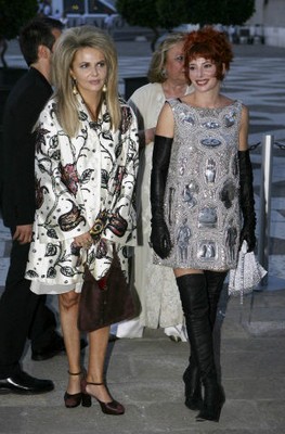 Nathalie Rheims et Mylène Farmer Venise 2007