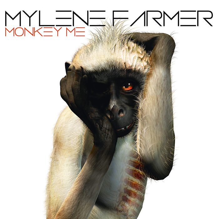 Mylène Farmer - Pochette single Monkey Me